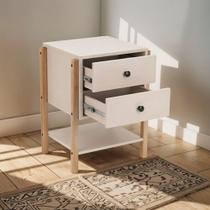 Mesa De Cabeceira Astral Design Magali Madeira 60x46x40 Cm