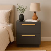 Mesa de Cabeceira Bernec 50cm Alasca - Sallar Home