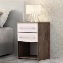 Mesa De Cabeceira Bruna 2 gavetas - Quarta Divisão Mesa De Cabeceira Bruna 2 gavetas - Quarta Divisão