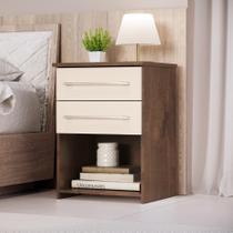 Mesa De Cabeceira Bruna 2 Gavetas Mesa De Cabeceira Bruna 2 Gavetas