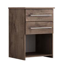 Mesa De Cabeceira Bruna Mdp 2 Gavetas Chocolate Mesa De Cabeceira Bruna Mdp 2 Gavetas Chocolate