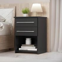 Mesa de Cabeceira BRUNA ONIX Mesa de Cabeceira BRUNA ONIX