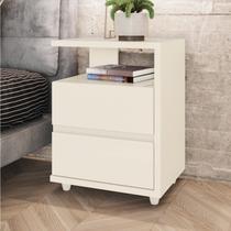 Mesa de Cabeceira Campeche 2 Gavetas