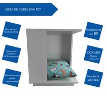 Mesa De Cabeceira Casinha Pet Branco