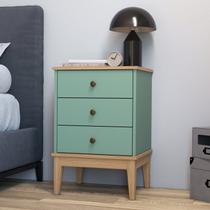 Mesa de Cabeceira - Colonial 450cm X 660cm X 380cm 3 Gavetas