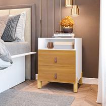 Mesa de Cabeceira com 1 Nicho e 2 Gavetas Domus Yescasa Mesa de Cabeceira com 1 Nicho e 2 Gavetas Domus Yescasa