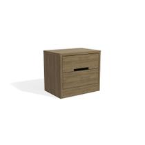Mesa De Cabeceira Com 2 Gavetas Kappesberg Nogueira S822 Mesa De Cabeceira Com 2 Gavetas Kappesberg Nogueira S822