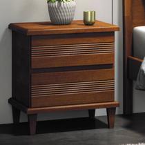 Mesa de Cabeceira com 2 Gavetas - Lisboa - Móveis Montanhês