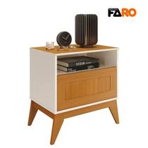 Mesa de Cabeceira com Nicho 1 gaveta Quarto Urban EDN