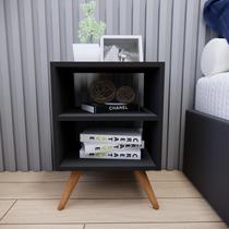 Mesa de Cabeceira com Pés Mesinha Madeira Quarto Nicho