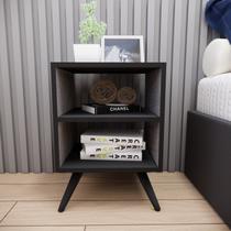 Mesa de Cabeceira com Pés Mesinha Madeira Quarto Nicho