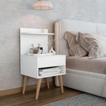 Mesa de cabeceira Connecticut branco