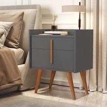 Mesa de Cabeceira DAVI 1188 Plus cor Onix - Comprar Moveis para sua Casa