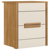 Mesa De Cabeceira Dhara Freijó Off White - Moval Mesa De Cabeceira Dhara Freijó Off White - Moval