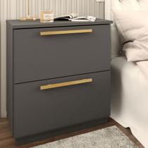 Mesa de Cabeceira Dubai 2 Gavetas Prime - Panorama Móveis