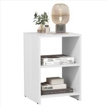 Mesa de Cabeceira Dubai Branco Com Nicho DWR