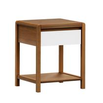 Mesa de Cabeceira em Madeira Maciça 1 Gaveta Modena