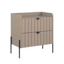 mesa de cabeceira em madeira mdf conect moriah 60cm moderna