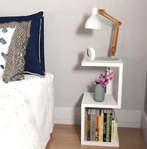 Mesa De Cabeceira em S Branco - Compmovel