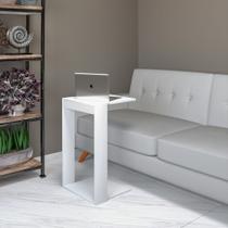 Mesa de Cabeceira Encaixe Lateral de Sofá Sala Quarto Utilidade Mdf