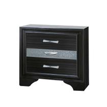 Mesa de cabeceira Ergode preta Mesa de cabeceira Ergode preta