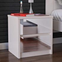 Mesa de Cabeceira Espelhada 2 Gavetas