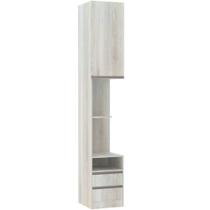 Mesa de cabeceira Esquerdo 1 Porta 2 Gavetas Prime Plus Luciane Móveis Mesa de cabeceira Esquerdo 1 Porta 2 Gavetas Prime Plus Luciane Móveis