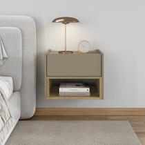 Mesa De Cabeceira Florença Fendi/Hannover - Casa D Móveis