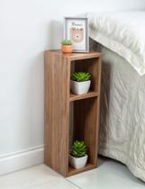 Mesa De Cabeceira Freijó Cama Solteiro Quarto Sala 20cm Mesa De Cabeceira Freijó Cama Solteiro Quarto Sala 20cm