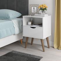 Mesa De Cabeceira Grécia 1 Gaveta Com Nicho Estilo Retro Cores Mesa De Cabeceira Grécia 1 Gaveta Com Nicho Estilo Retro Cores