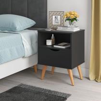 Mesa de Cabeceira Grécia Moderna para quarto com 1 gaveta - Várias Cores Mesa de Cabeceira Grécia Moderna para quarto com 1 gaveta - Várias Cores