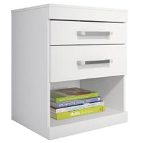 mesa de cabeceira Havana Plus 2 Gavetas Branco/Fucsia - Santos Andirá mesa de cabeceira Havana Plus 2 Gavetas Branco/Fucsia - Santos Andirá