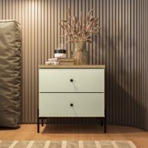 Mesa de Cabeceira Ilium 2 Gavetas