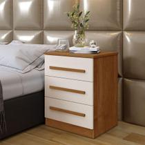 Mesa De Cabeceira Império Benetil Cinamomo Com Off White Mesa De Cabeceira Império Benetil Cinamomo Com Off White