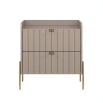 mesa de cabeceira industrial conect para cama moriah 60cm