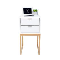 Mesa De Cabeceira Industrial ECO 30 2 GAVETAS BASE DOURADA - Enviamos MONTADO Mesa De Cabeceira Industrial ECO 30 2 GAVETAS BASE DOURADA - Enviamos MONTADO