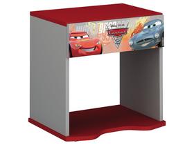 Mesa de Cabeceira Infantil 1 Gaveta - Disney Carros Star Premium Pura Magia