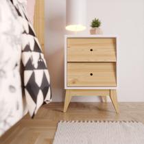 Mesa de Cabeceira Infantil 2 Gavetas Sing Mesa de Cabeceira Infantil 2 Gavetas Sing