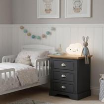 Mesa de Cabeceira Infantil 3 Gavetas Toledo Mesa de Cabeceira Infantil 3 Gavetas Toledo