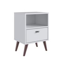 Mesa de Cabeceira Jandira 1 GV Branca Mesa de Cabeceira Jandira 1 GV Branca