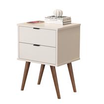 Mesa de Cabeceira JB 1818 Luxo Off White - Moveis JB