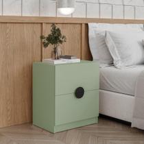 Mesa de Cabeceira Joy CabeCasa MadeiraMadeira Verde Mesa de Cabeceira Joy CabeCasa MadeiraMadeira Verde