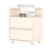 Mesa de Cabeceira Lacy 2 GV Off White Mesa de Cabeceira Lacy 2 GV Off White