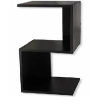 Mesa De Cabeceira , Lateral 25X25X60Cm - Mdf Preto - Inove