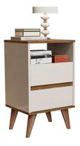 Mesa de cabeceira like offwhite com natura