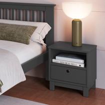 Mesa de Cabeceira Lucy de Madeira Maciça