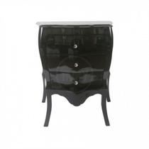 mesa de cabeceira Luiz XV Lyons - Liso 3 Gavetas - Tommy Design mesa de cabeceira Luiz XV Lyons - Liso 3 Gavetas - Tommy Design