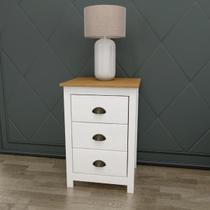 Mesa de Cabeceira Madeira Maciça Mesinha Apoio 3 Gaveta Boho Mesa de Cabeceira Madeira Maciça Mesinha Apoio 3 Gaveta Boho