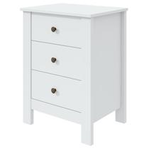 Mesa De Cabeceira Maggiore C/03 Gav New Branco