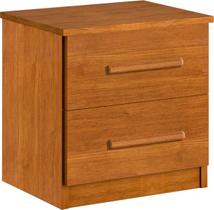Mesa de Cabeceira MDF 2 gavetas madeira - Zeus Bianchi Mesa de Cabeceira MDF 2 gavetas madeira - Zeus Bianchi
